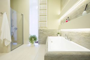 Perdido Gardens Custom Tile Soaking Tub